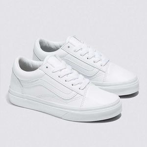 Vans Old Skool Classic Tumble - White Leather
